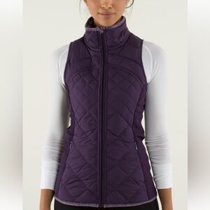 LULULEMON Fluff Off Vest Size 6